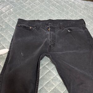 levi's 513 Black Denim Jeans 36 x 29 flaw 513 preowned